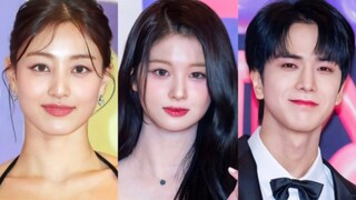 【朴志效+雪允+金泳勋】MBC演艺大赏红毯！效效姐美得好大气！