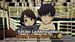 Ketika Seorang Cowo Merayakan Hari Ulang Tahun Cewenya Saat Natal 😋 || JJ ANIME 🎟