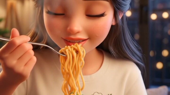2 AM Midnight Cravings 🍜✨ #深夜食堂 #Vlog #面条 #ASMR