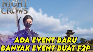 WOW EVENT BARU NIGHT CROWS JADI GAMPANG NYARI GOLD ? BANYAK EVENT BUAT F2P ? - NIGHT CROWS NFT/P2E