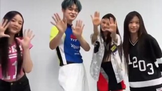 Newjeans x TXT崔然竣《Cookie》舞蹈视频公开！