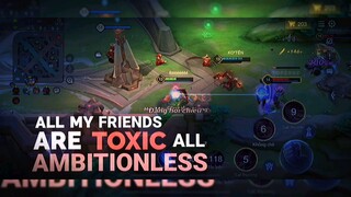 bạn bè xung quanh tôi thật Toxic 😊 #gamehay