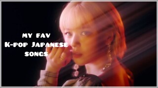 My favorite Kpop (japanese) songs