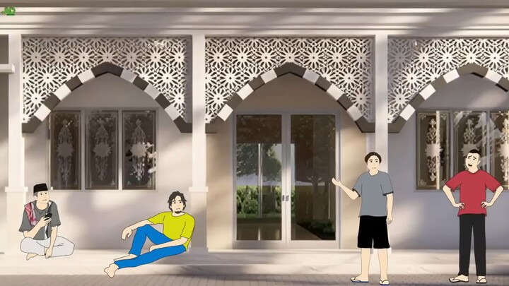 PEMUDA PENAGANGGURAN NEKAD MALING KOTAK AMA SAAT RAMADHAN DEMI BISA MAIN JUDOL || ANIMASI AZAB