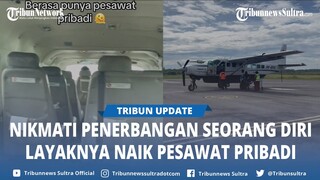 Pengalaman Unik Warganet Yang Nikmati Penerbangan Seorang Diri Layaknya Naik Pesawat Pribadi