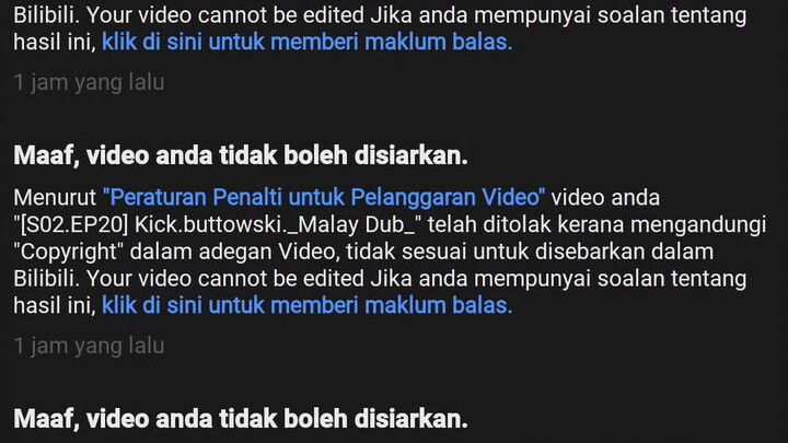 Bilibili buat hal dah