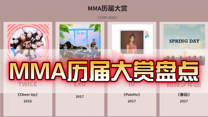 【บทสรุป】ผู้ชนะรางวัล MMA ทุกปี (2009–2020) ในรอบสิบปีมีเพียงบังทันโซนยอนดันเท่านั้นที่กวาดสามรางวัลใ