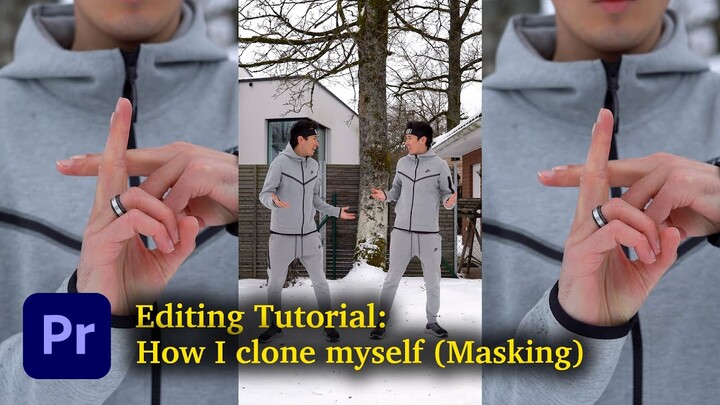 How I clone myself (Masking) | Editing Tutorial | Premiere Pro | Naruto