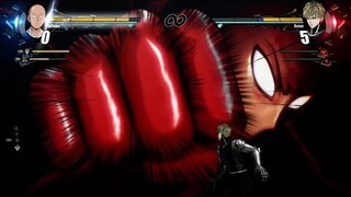 SAITAMA VS GENOS - ONE PUNCH MAN A HERO NOBODY KNOWS beta