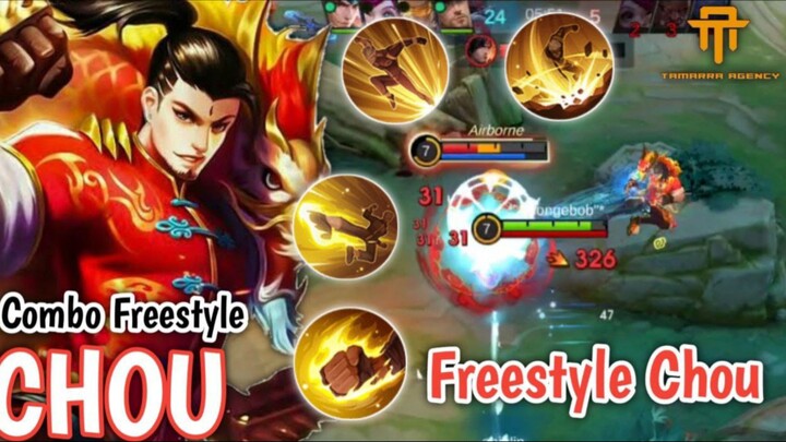 [TA] Chou damage freestyle combo - GAMEPLAY Chou