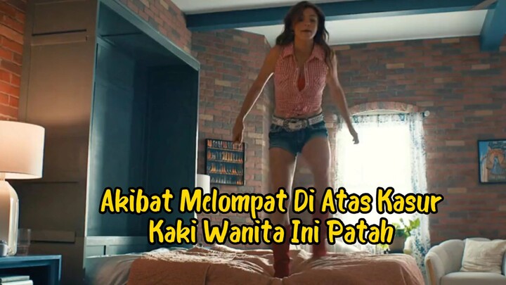 Akibat Melompat Di Atas Kasur Kaki Wanita Ini Patah