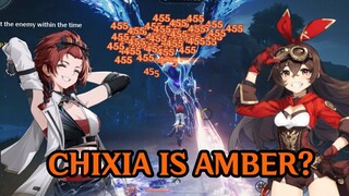 THEY SAID CHIXIA IS AMBER? | CHIXIA SOLO HERON DIFF 4 | [WUTHERING WAVES]