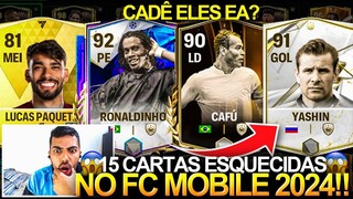 15 CARTAS ESQUECIDAS PELA EA NO FC MOBILE 2024 😭