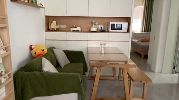 45m² 2-Bedroom, 1-Living Room | Small-Unit Renovation