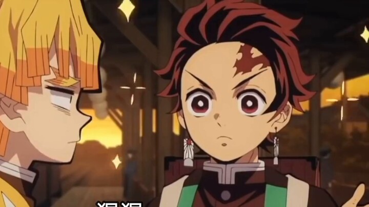 [Kimetsu no Yaiba] Jika Hantengu Menjadi Pilar (Teks Jepang + Mandarin Buatan Sendiri)