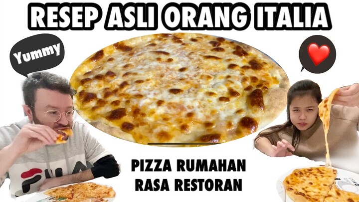 CARA MEMBUAT PIZZA ALA ITALIA | DIREVIEW LANGSUNG SAMA BULE ITALIA