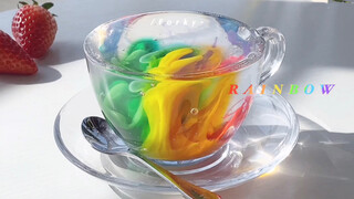 Đời sống|Một cốc Slime cầu vồng