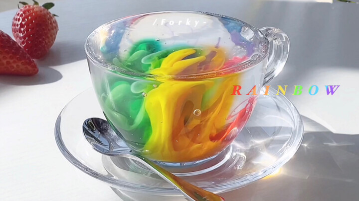 Daily Life|A Cup of Rainbow Slime