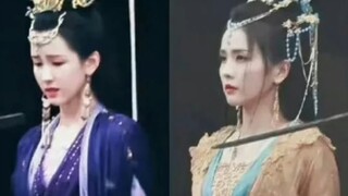 Cư dân mạng đã gửi bức ảnh này của #白鹿#Trần Độ Linh trên tường thành cho bạn trai cô và câu trả lời 
