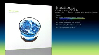 Electronic (1990) Getting Away With It [12' Inch - 33⅓ RPM - Maxi-Single Specialty Pressing]