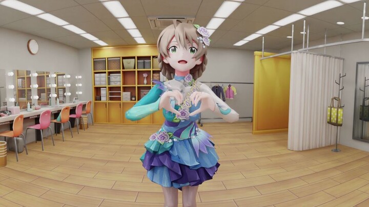 [4K/Panorama/MMD] HÀNH TRÌNH ÂM NHẠC SOLO LIVE của thần tượng nhỏ trong phòng thử đồ (Idol Master Mi