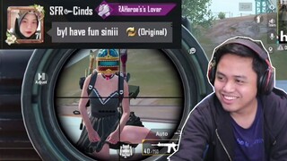 DITANTANG BY1 SAMA CEWE, TERNYATA PACARNYA PRO PLAYER