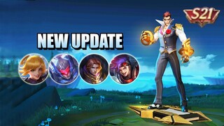 NEW UPDATE - FANNY NERF, SEASON 21 SKIN, LANCELOT NERF - MLBB PATCH 1.6.16