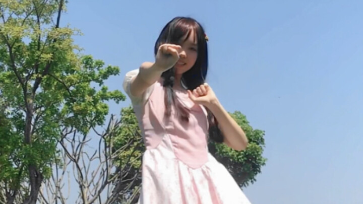16岁翻跳兔瓦斯神曲 女友风 好元气！【I can’t stop me】