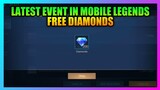Free 200 Diamonds from this Latest Event | New Event in Mobile Legends | Free Dias Event MLBB