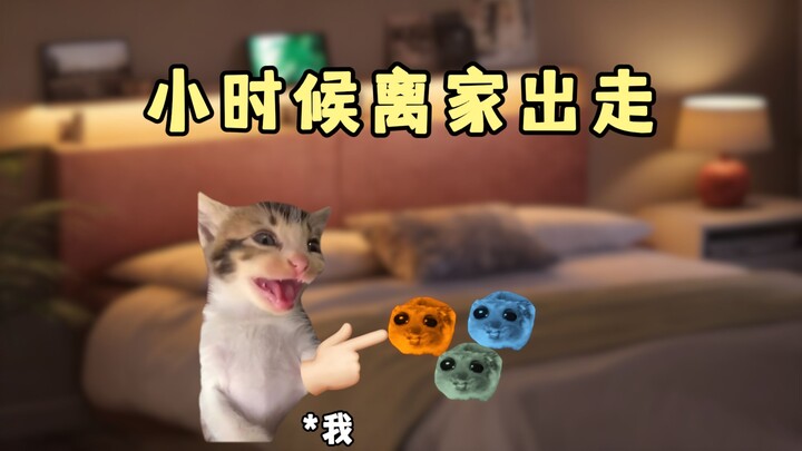 小时候离家出走