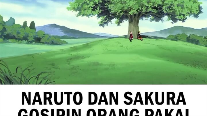 Bahkan Naruto dan Sakura membaca buku databook di animenya sendiri 👀