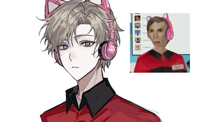 【曼尼汉堡店】我画了！！