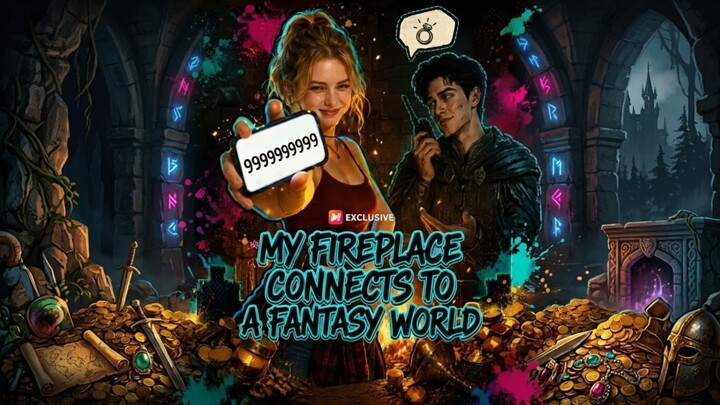 My Fireplace Connects To A Fantasy World