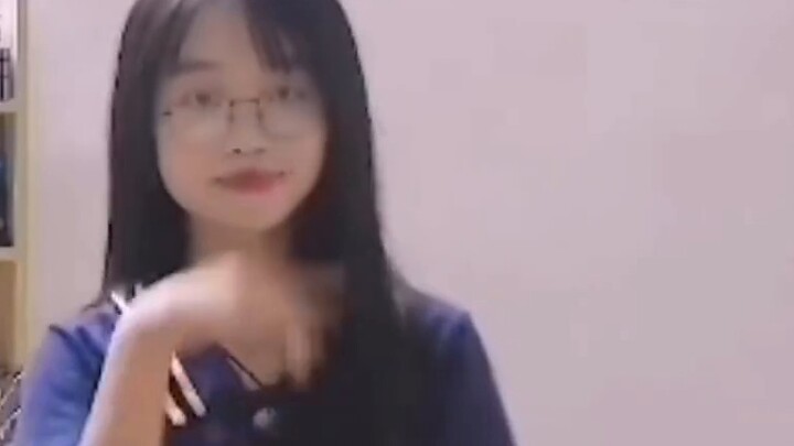 Secretary dance, but vertical screen