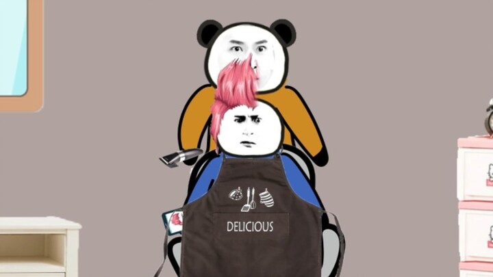 【แอนิเมชั่นประติมากรรมทราย】ราชาโกนศีรษะที่แข็งแกร่งที่สุด