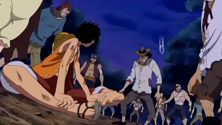 ketika seorang kapten Luffy memegang pedang