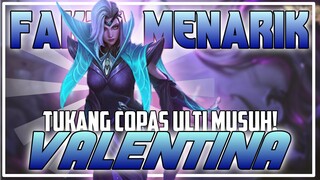 Fakta menarik mengenai Valentina di Mobile Legends!