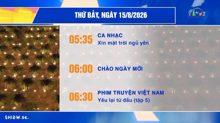 LTV2 Lâm Đồng - GTCT hôm nay, 05h30 ngày 15.08.2026