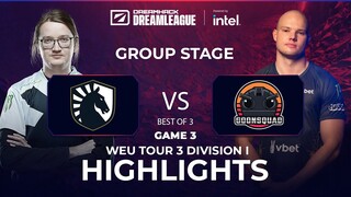 Game 3: Team Liquid vs Goonsquad | DPC WEU 2021/2022 Tour 3: Division I