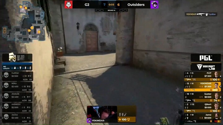 YEKINDA tự tin quét sach nguyên team địch với khẩu AK47 huyền thoại #TongHopGame