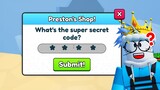 MISTERY KODE *Preston Shop* YANG Tersembunyi !! AKHIRNYA AKU TAMATKAN SEMUA AREA PET SIMULATOR 99 #2