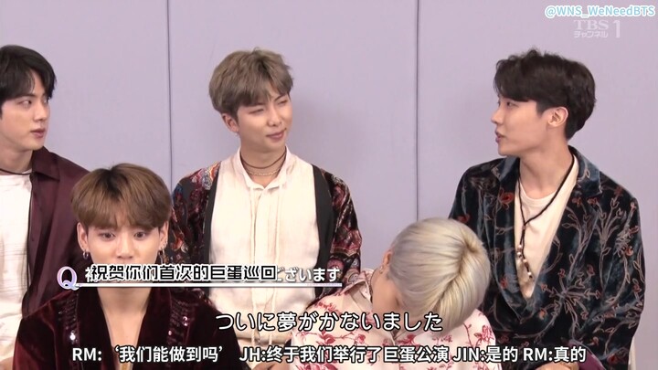 [WNS Subtitles] 190705 TBSch1 BTS: Right Before the Dome Concert! A Close-Up Full Record from Novemb