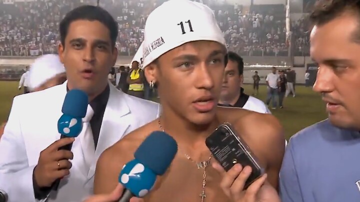 [Neymar] Yep, it's chocolate-flavored.
