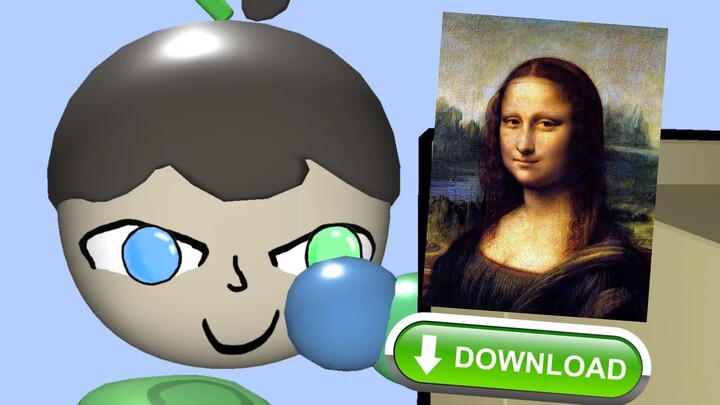 You can download the Mona Lisa (Short Film)