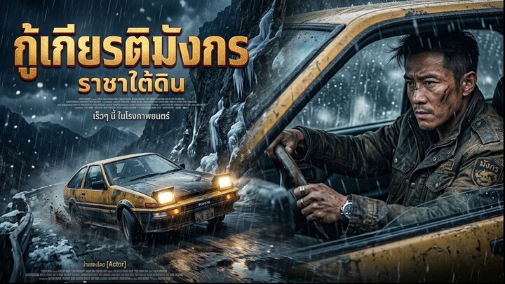 (เต็มเรื่อง)ราชาใต้ดิน รถเก่าดริฟท์ผ่านฝน หน้าผา น้ำแข็ง — กู้เกียรติมังกร