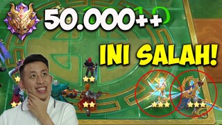 GAMEPLAYKU DIREVIEW TOP GLOBAL 1 MYTHICAL GLORY 50K++ TERNYATA BANYAK SALAH!!