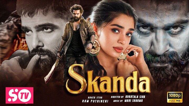 Skanda 2023 Full Hindi Dubbed movie Ram Pothini New movie Full hd Jawan Full Movie in Hindi _