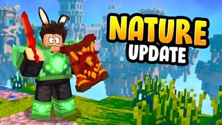 NATURE UPDATE! in Roblox Bedwars