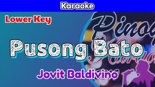 Pusong Bato by Jovit Baldivino (Karaoke : Lower Key)