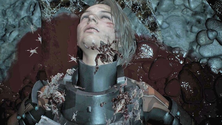 Resident Evil 3 engineer Jill was hugged by a bug